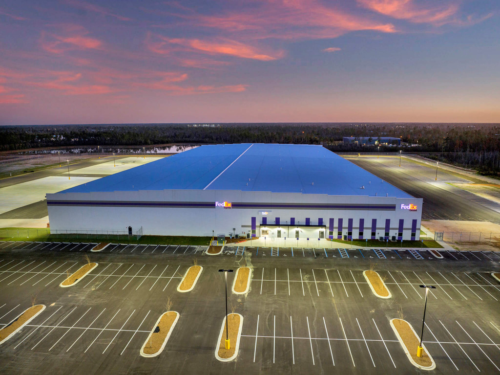 FedEx Ground Distribution Center BaileyHarris Construction